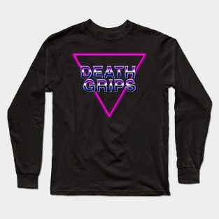 DEATH GRIPS retro logo Long Sleeve T-Shirt